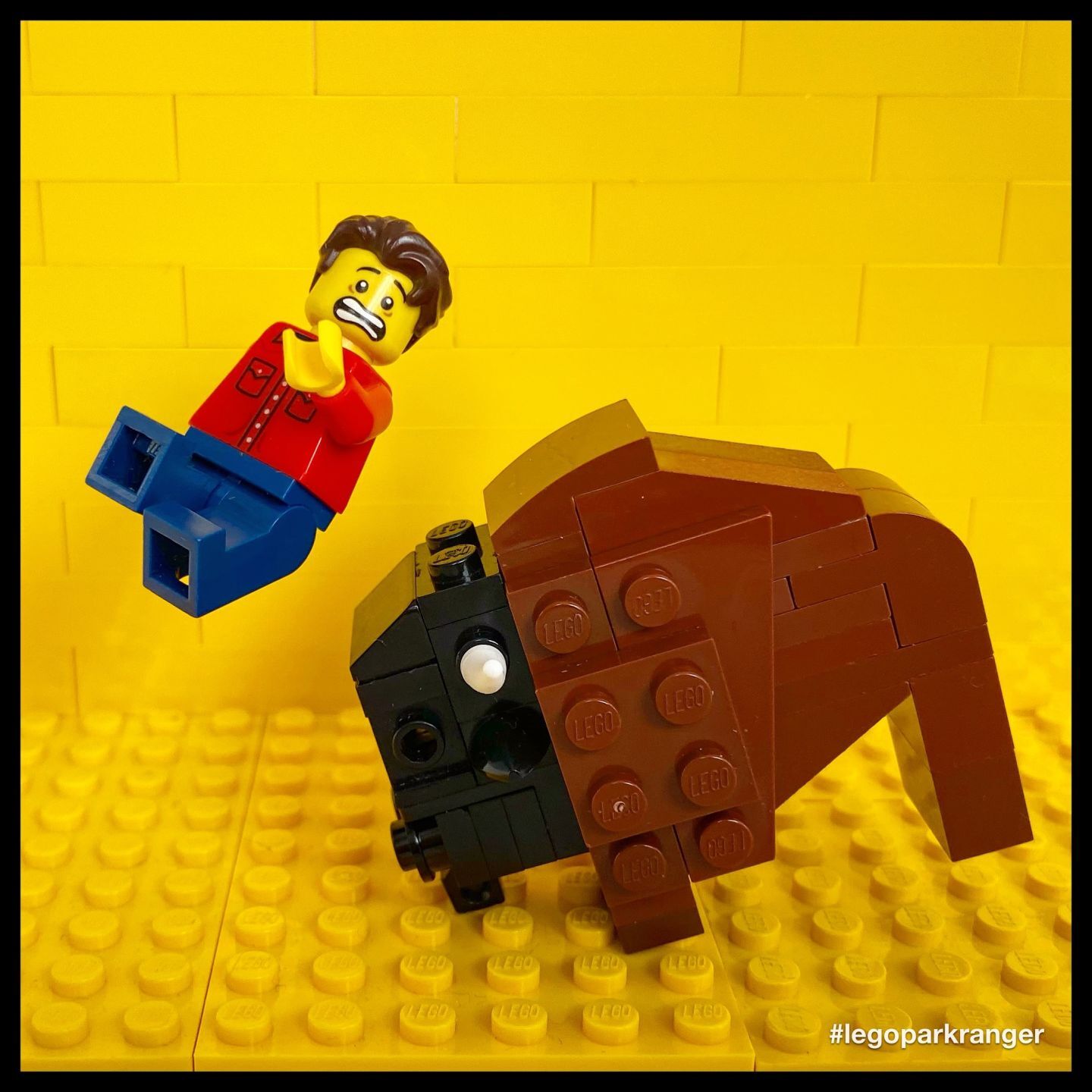 LEGO bison